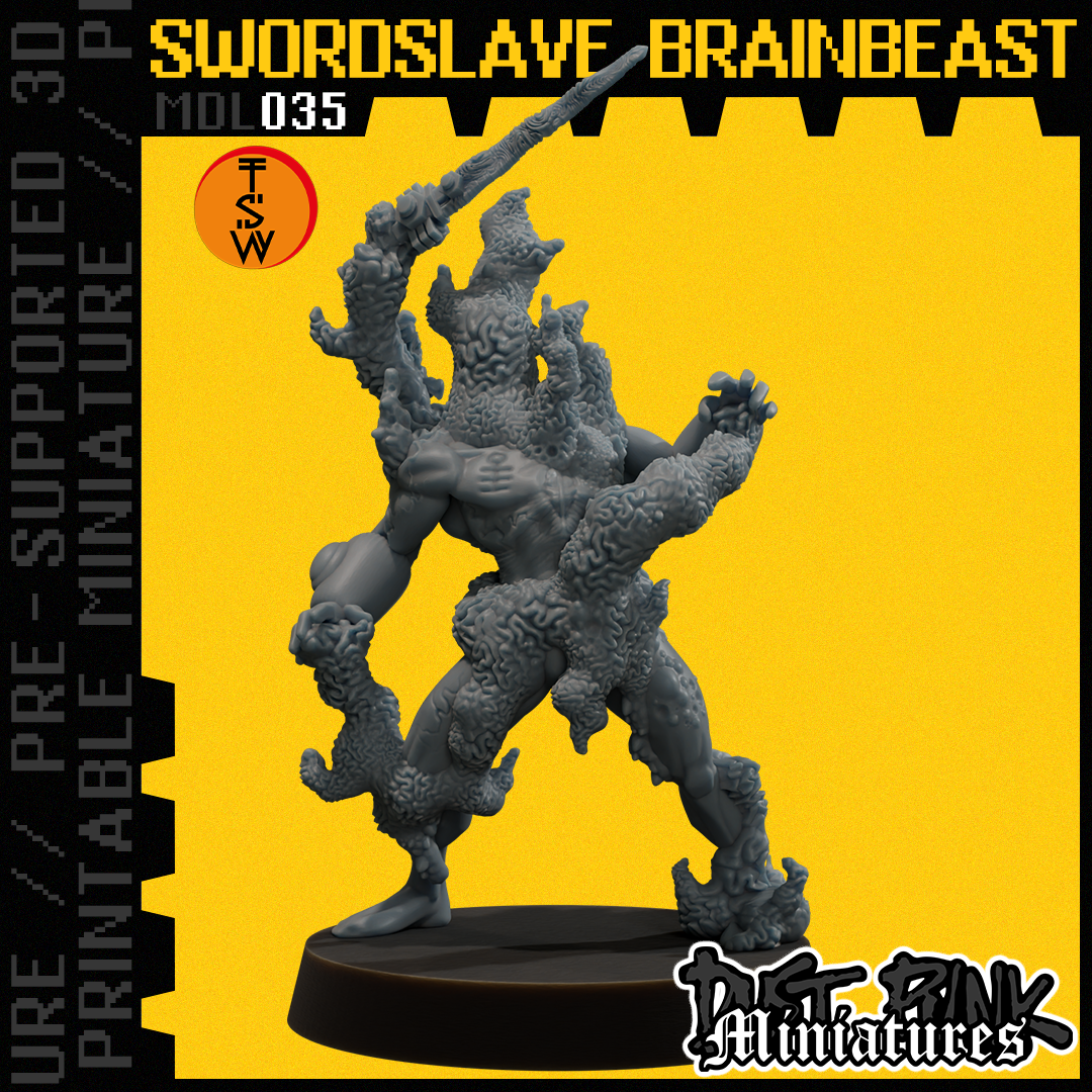 MDL035 SWORDSLAVE BRAINBEAST [PRE-SUPPORTED]